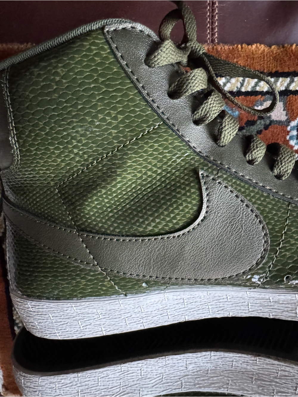 Nike Blazer Mid Leather Snake Skin Premium - Picture 2 of 9